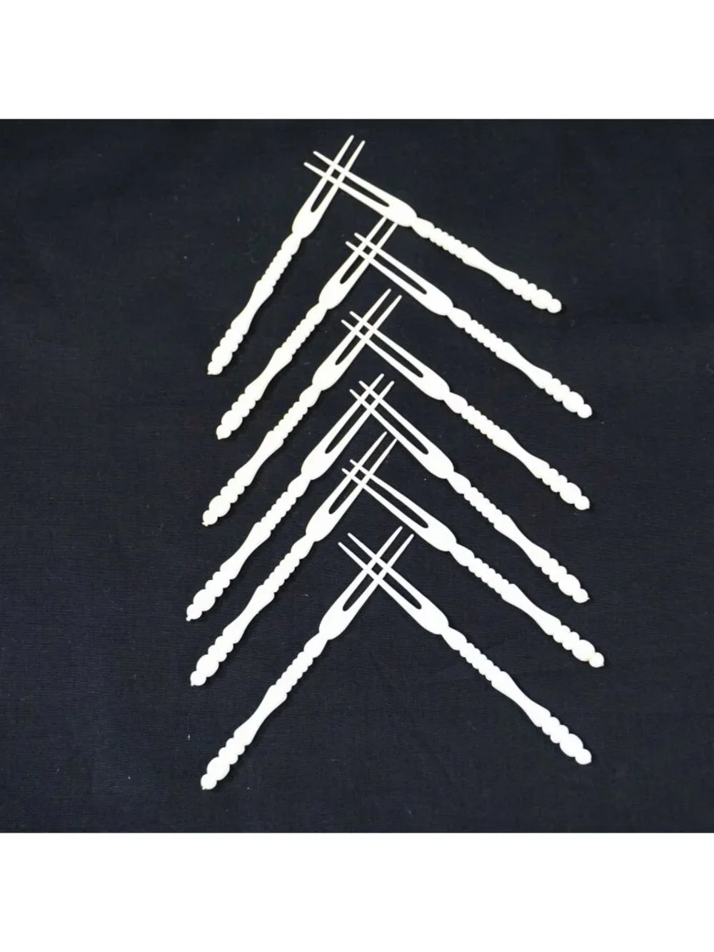 Cocktail Forks Party Picks Charcuterie Hors D’oeuvre Servers Vintage 60s Plastic